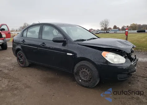 2007 Hyundai Accent Gls from USA, damaged, VIN KMHCN46C37U097118